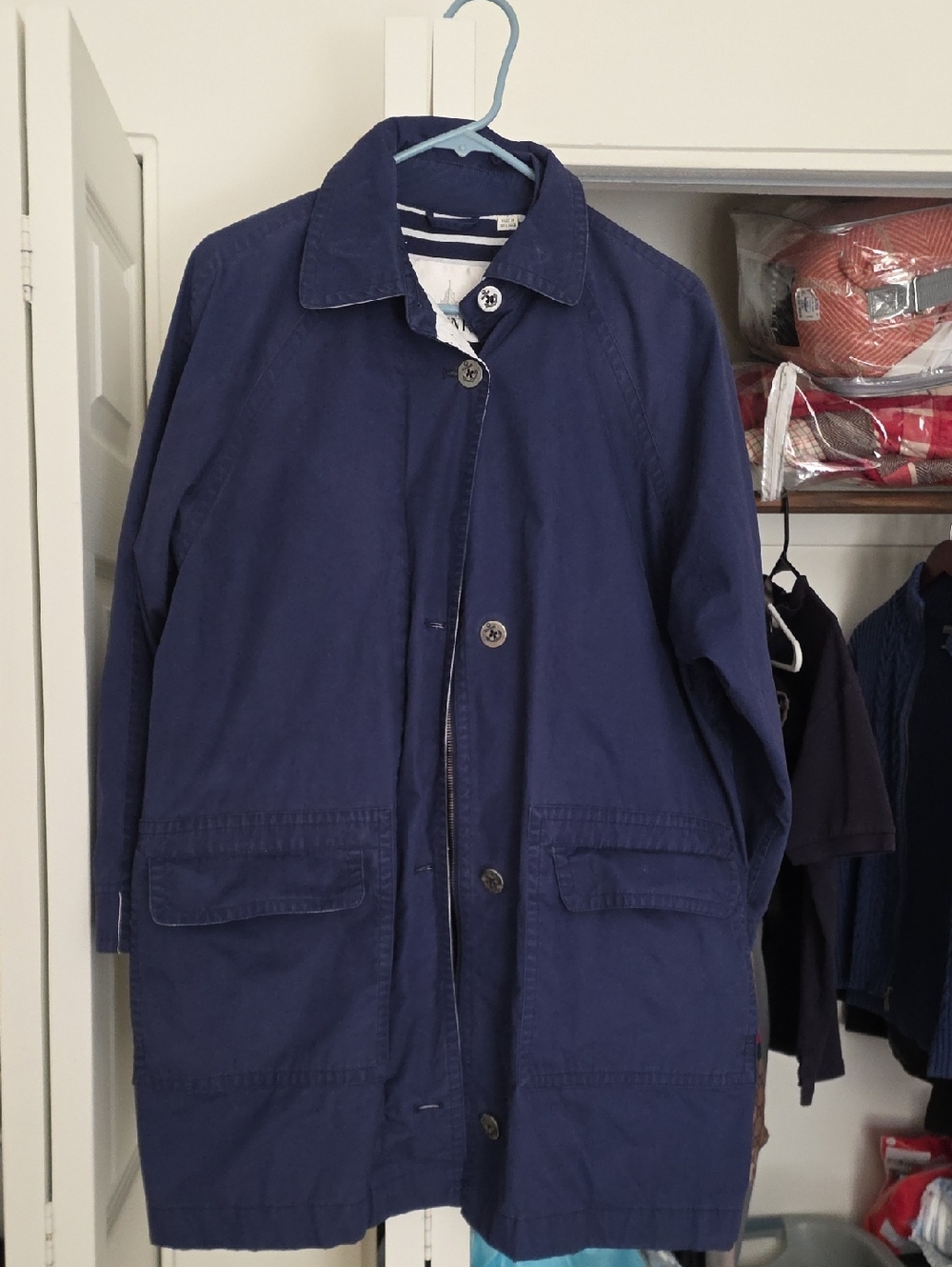 London Fog Navy Blue Pea Coat
